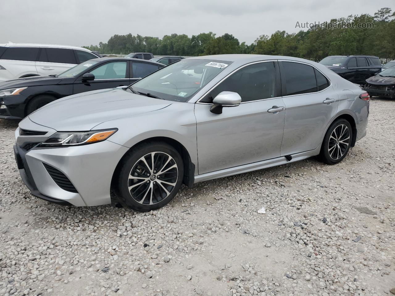 2019 Toyota Camry L Silver vin: 4T1B11HK4KU797944