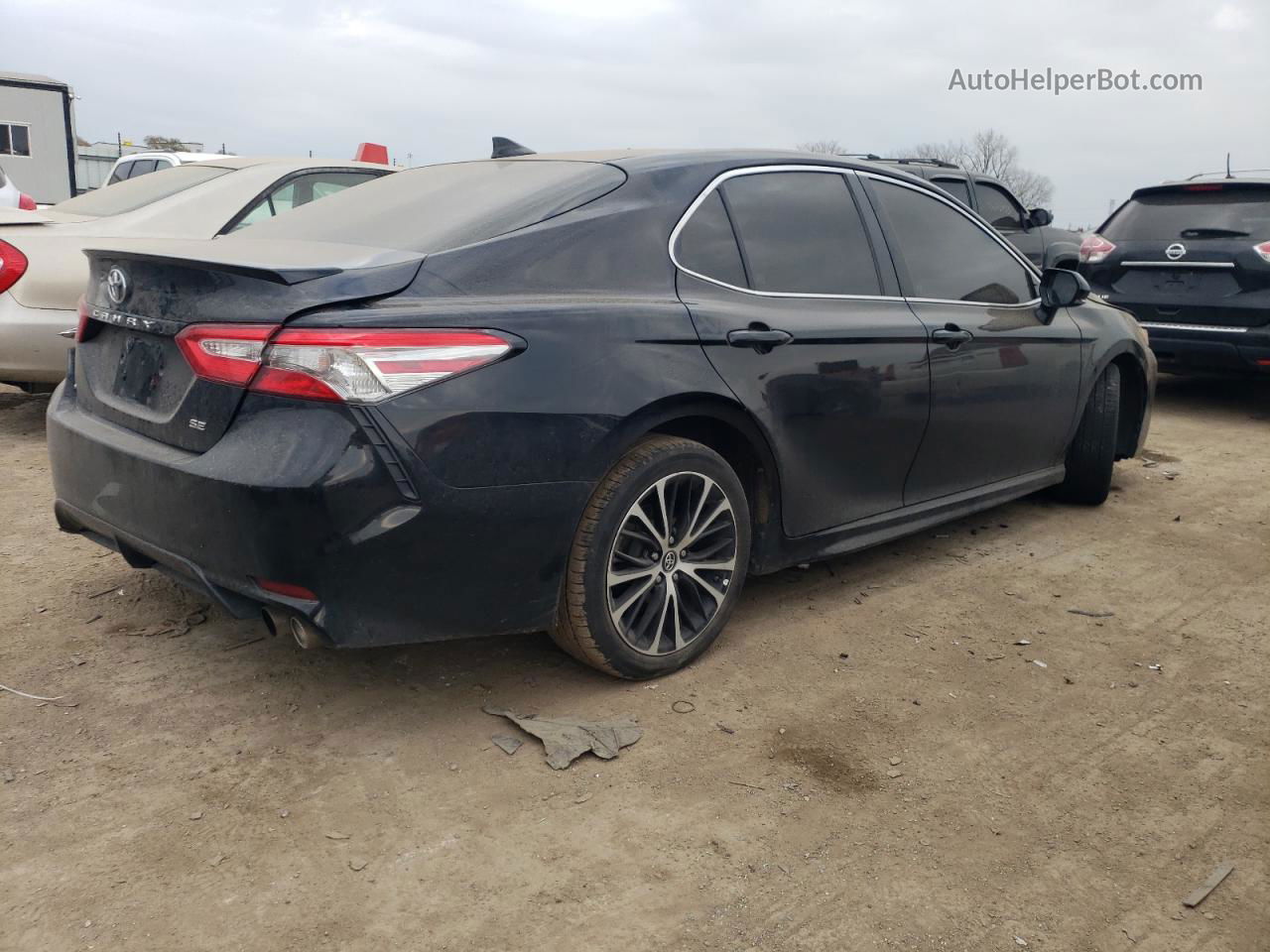 2019 Toyota Camry L Black vin: 4T1B11HK4KU810904