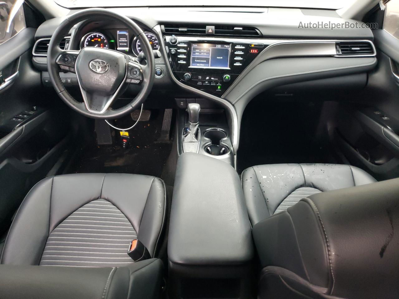 2019 Toyota Camry L Черный vin: 4T1B11HK4KU810904