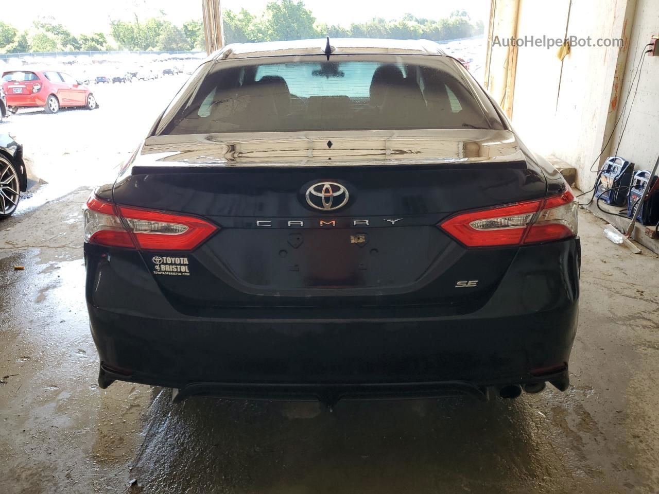 2019 Toyota Camry L Black vin: 4T1B11HK4KU827508