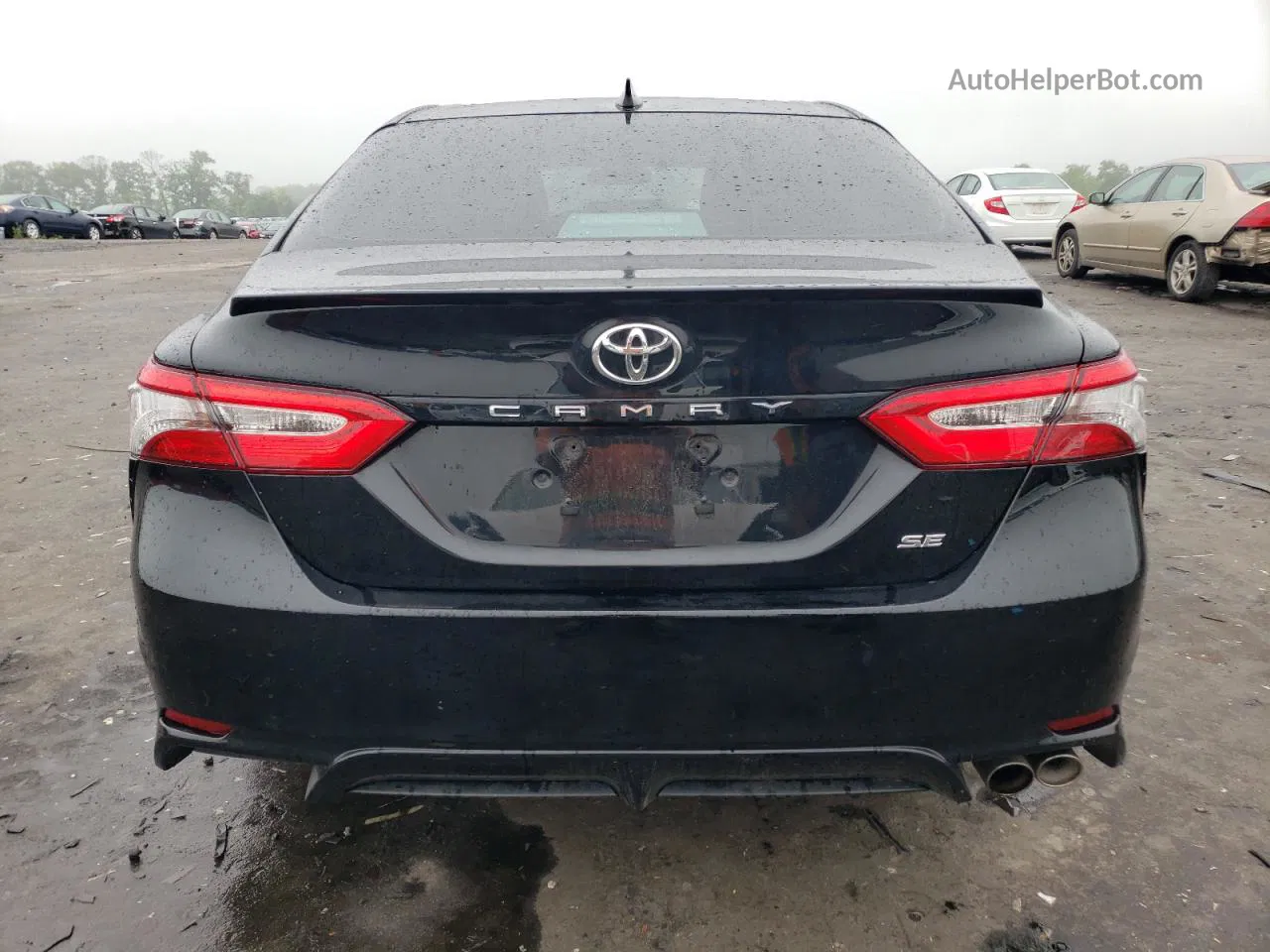 2019 Toyota Camry L Black vin: 4T1B11HK4KU856300