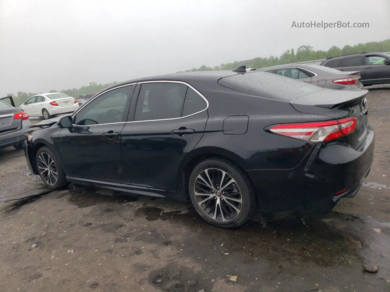 2019 Toyota Camry L Черный vin: 4T1B11HK4KU856300