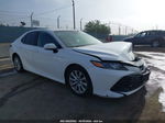 2019 Toyota Camry Le White vin: 4T1B11HK5KU192072