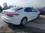 2019 Toyota Camry Le White vin: 4T1B11HK5KU192072