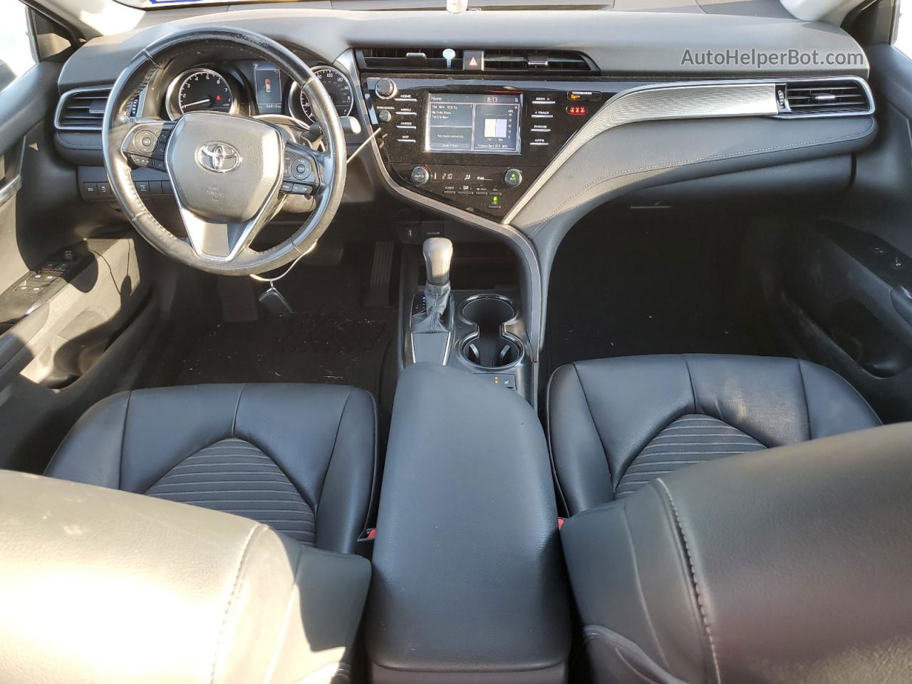 2019 Toyota Camry L Черный vin: 4T1B11HK5KU215561