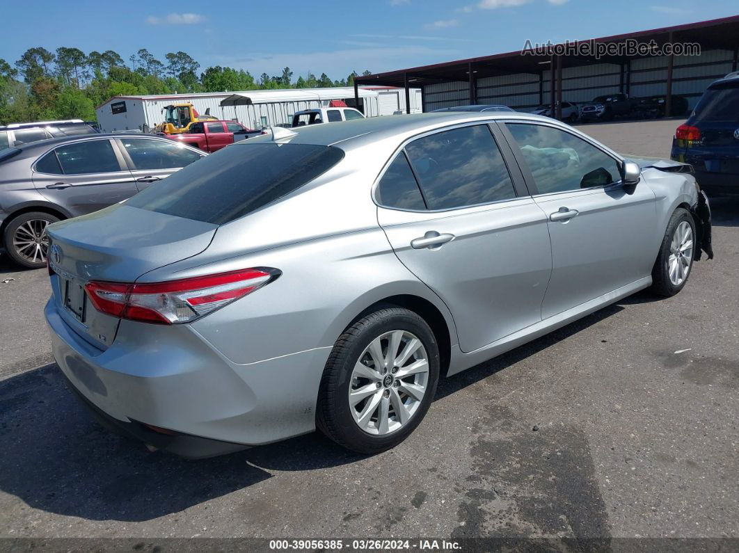 2019 Toyota Camry Le Silver vin: 4T1B11HK5KU224695