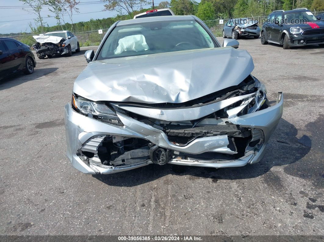 2019 Toyota Camry Le Silver vin: 4T1B11HK5KU224695