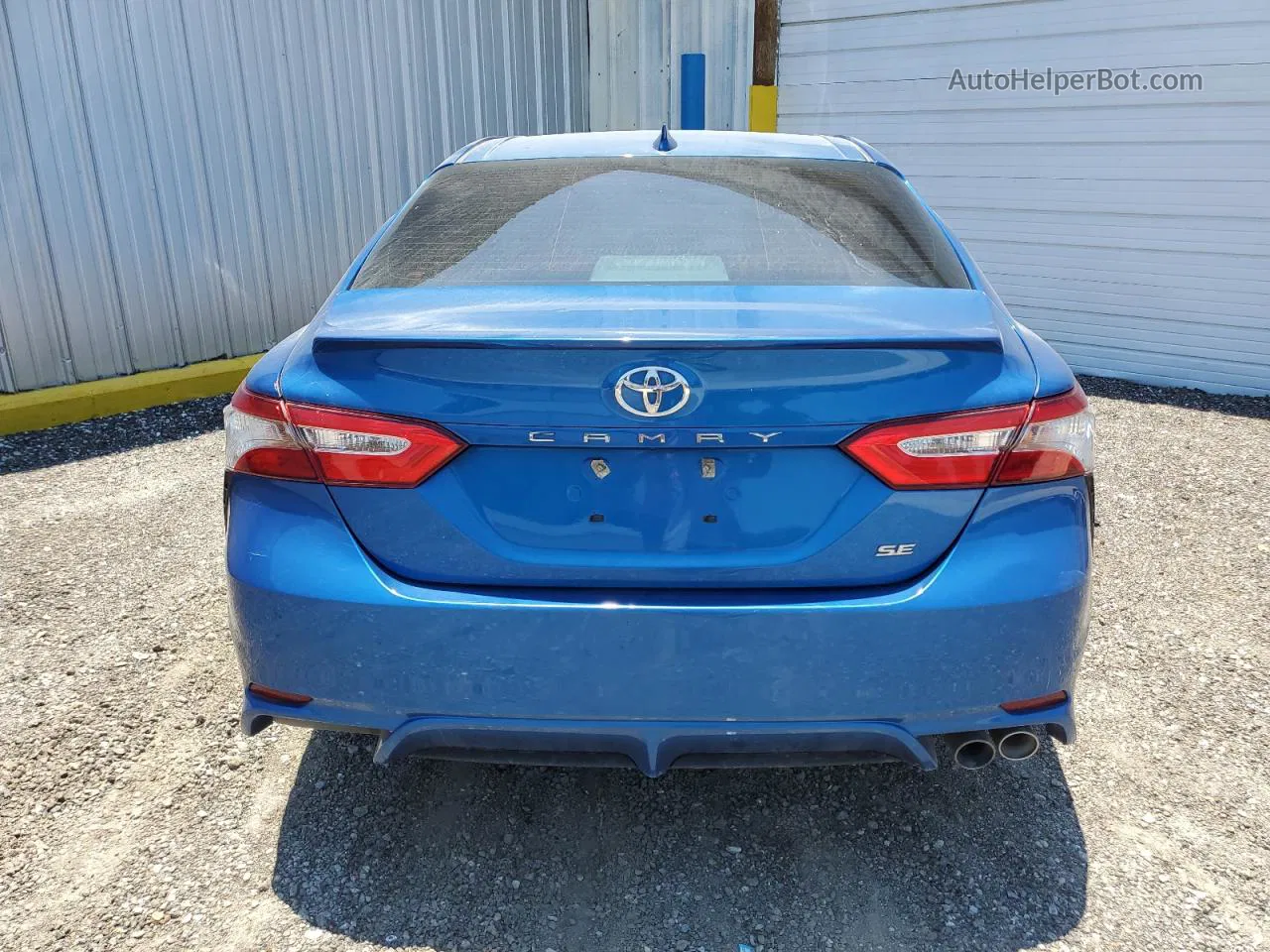 2019 Toyota Camry L Blue vin: 4T1B11HK5KU240024