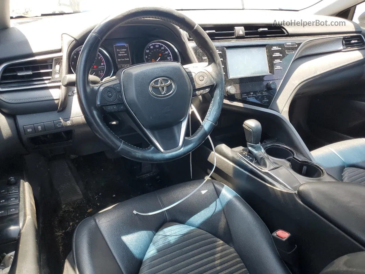 2019 Toyota Camry L Blue vin: 4T1B11HK5KU240024