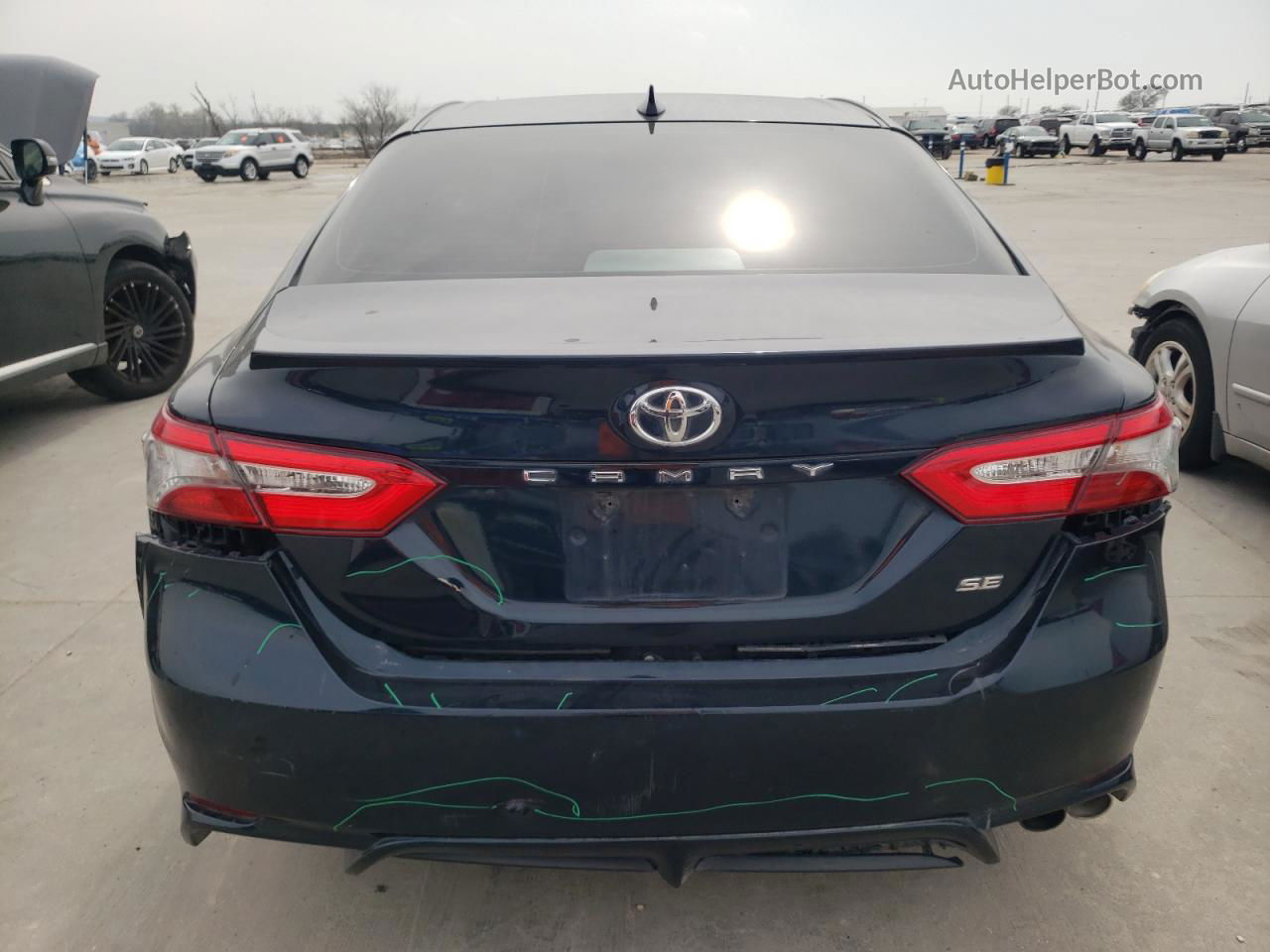 2019 Toyota Camry L Черный vin: 4T1B11HK5KU244400