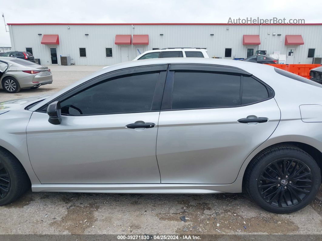 2019 Toyota Camry Se Gray vin: 4T1B11HK5KU255204