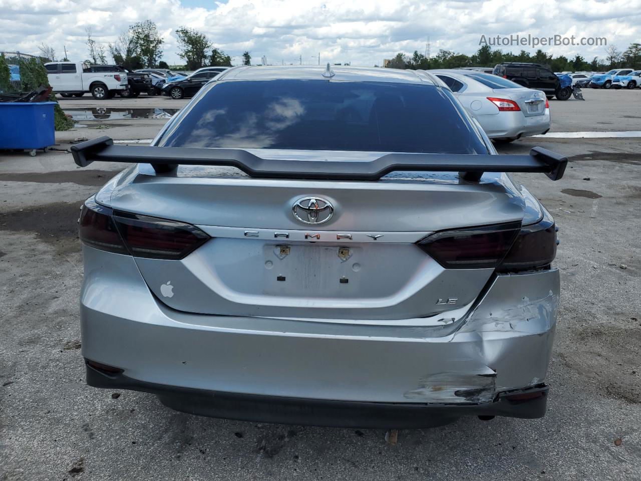 2019 Toyota Camry L Silver vin: 4T1B11HK5KU257566