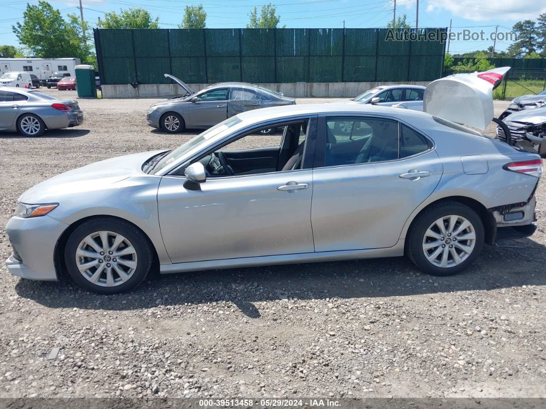 2019 Toyota Camry Le Silver vin: 4T1B11HK5KU267482