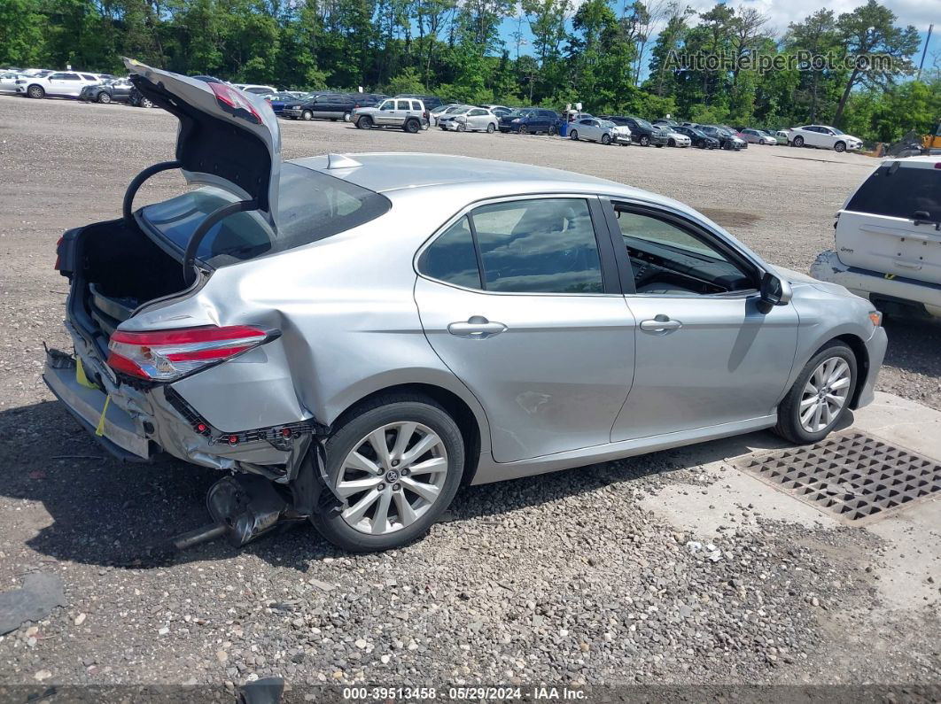 2019 Toyota Camry Le Silver vin: 4T1B11HK5KU267482