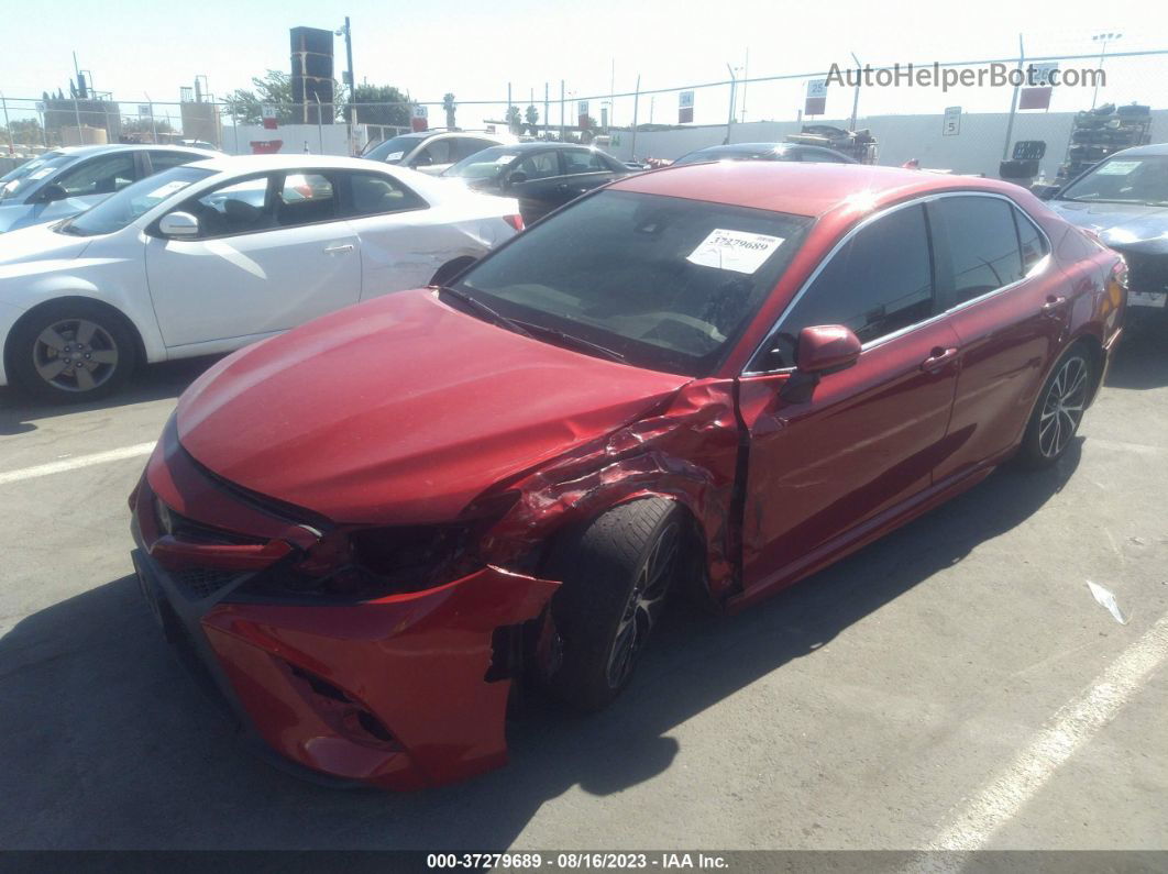 2019 Toyota Camry Le/se/xle/l Red vin: 4T1B11HK5KU284993