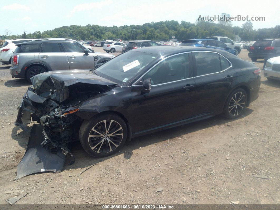 2019 Toyota Camry Le/se/xle/l Black vin: 4T1B11HK5KU681586