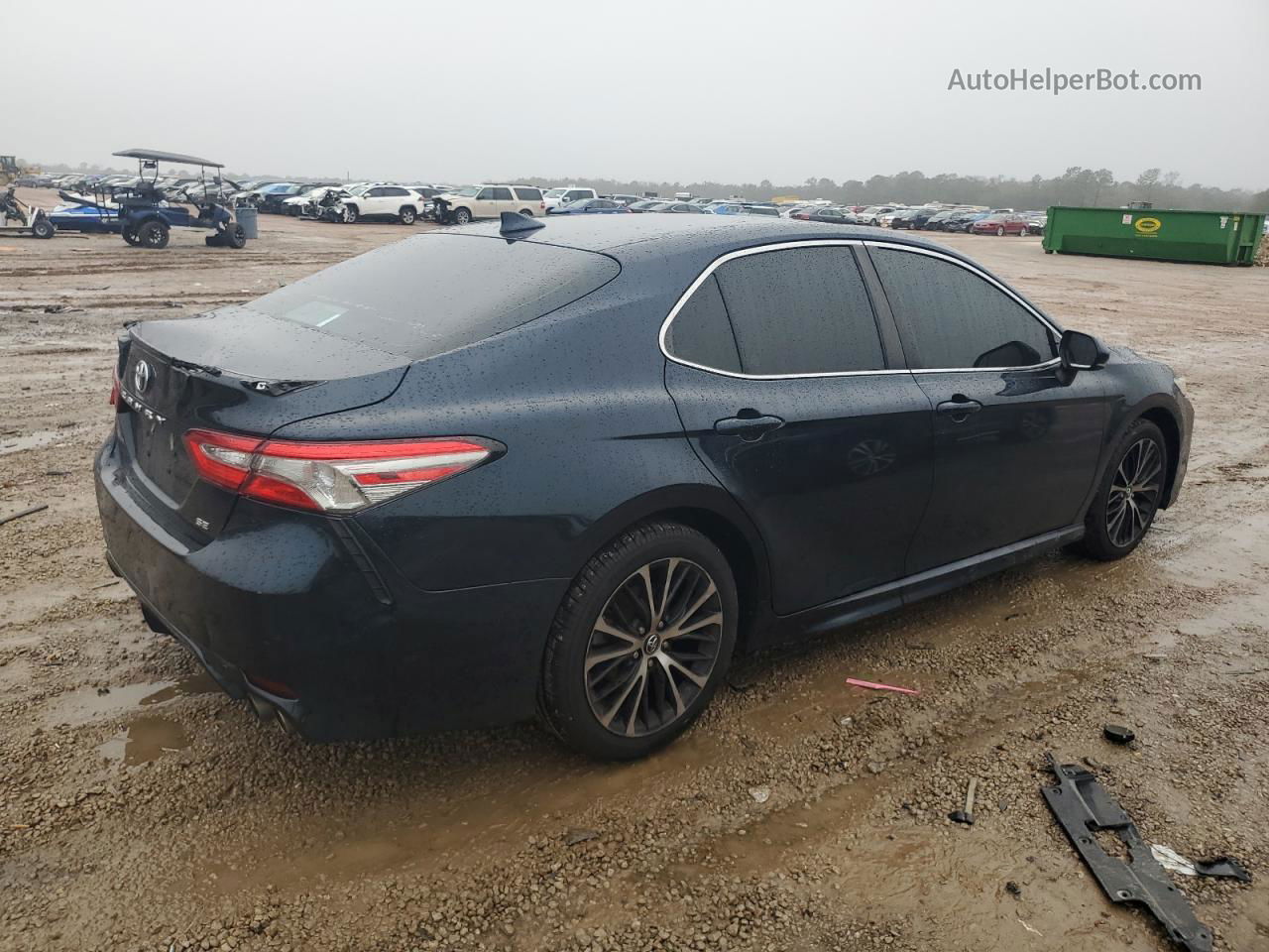 2019 Toyota Camry L Blue vin: 4T1B11HK5KU690255