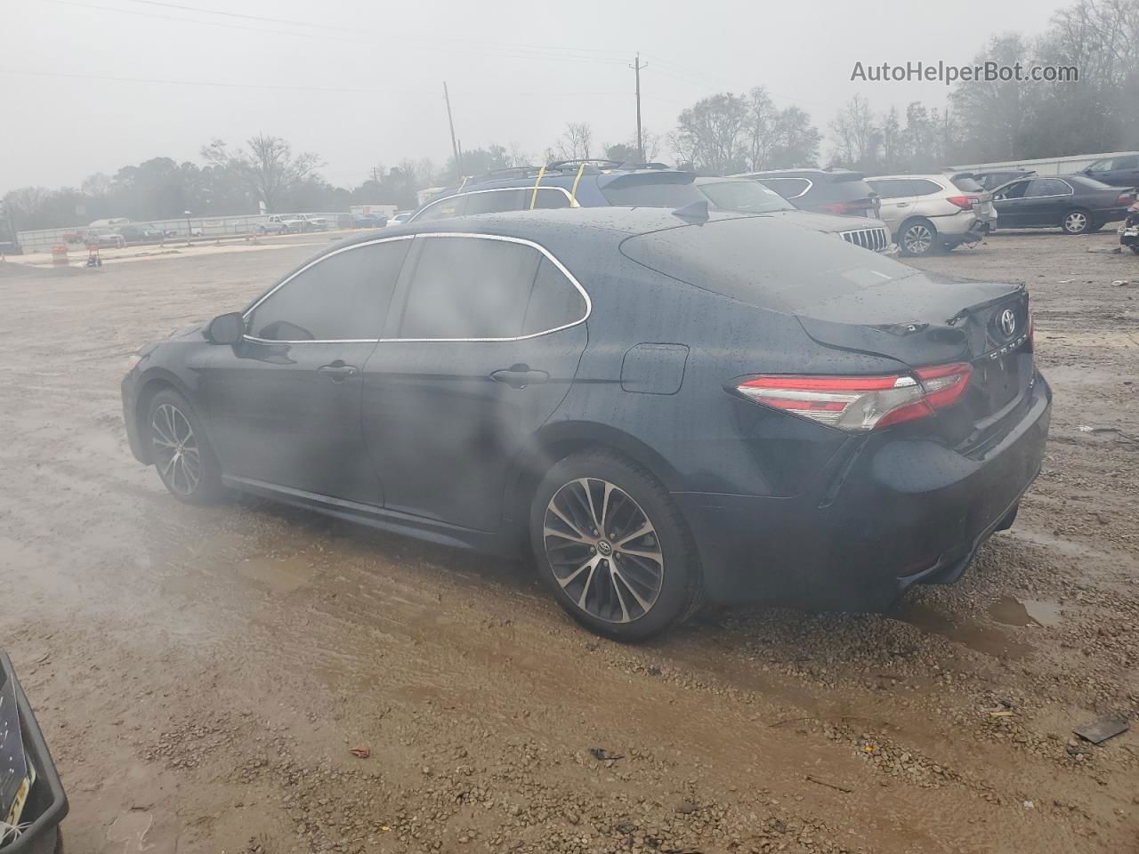 2019 Toyota Camry L Синий vin: 4T1B11HK5KU690255