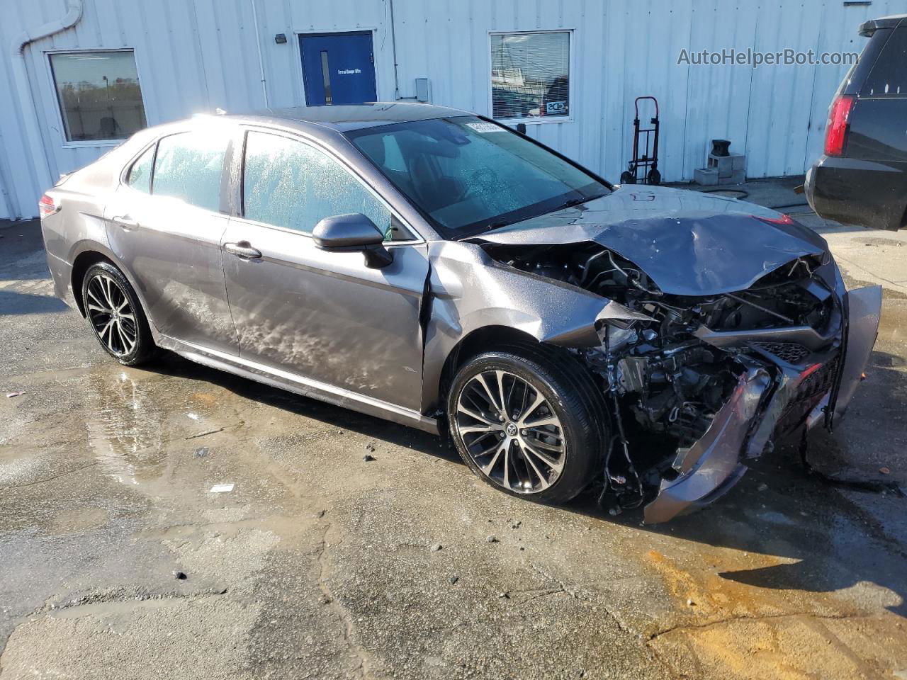 2019 Toyota Camry L Gray vin: 4T1B11HK5KU694273