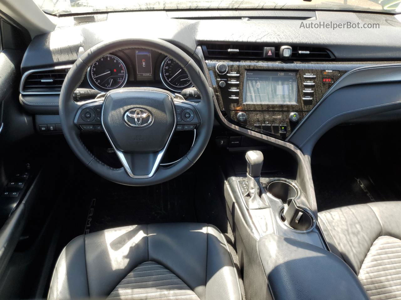 2019 Toyota Camry L Серый vin: 4T1B11HK5KU715736