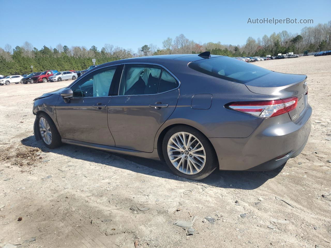 2019 Toyota Camry L Gray vin: 4T1B11HK5KU717535