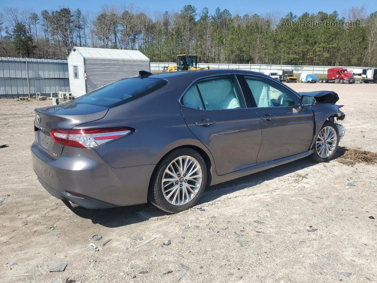 2019 Toyota Camry L Gray vin: 4T1B11HK5KU717535