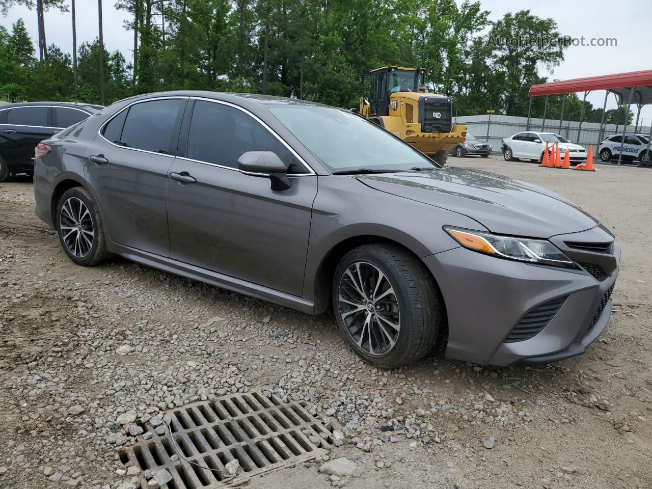 2019 Toyota Camry L Серый vin: 4T1B11HK5KU717955