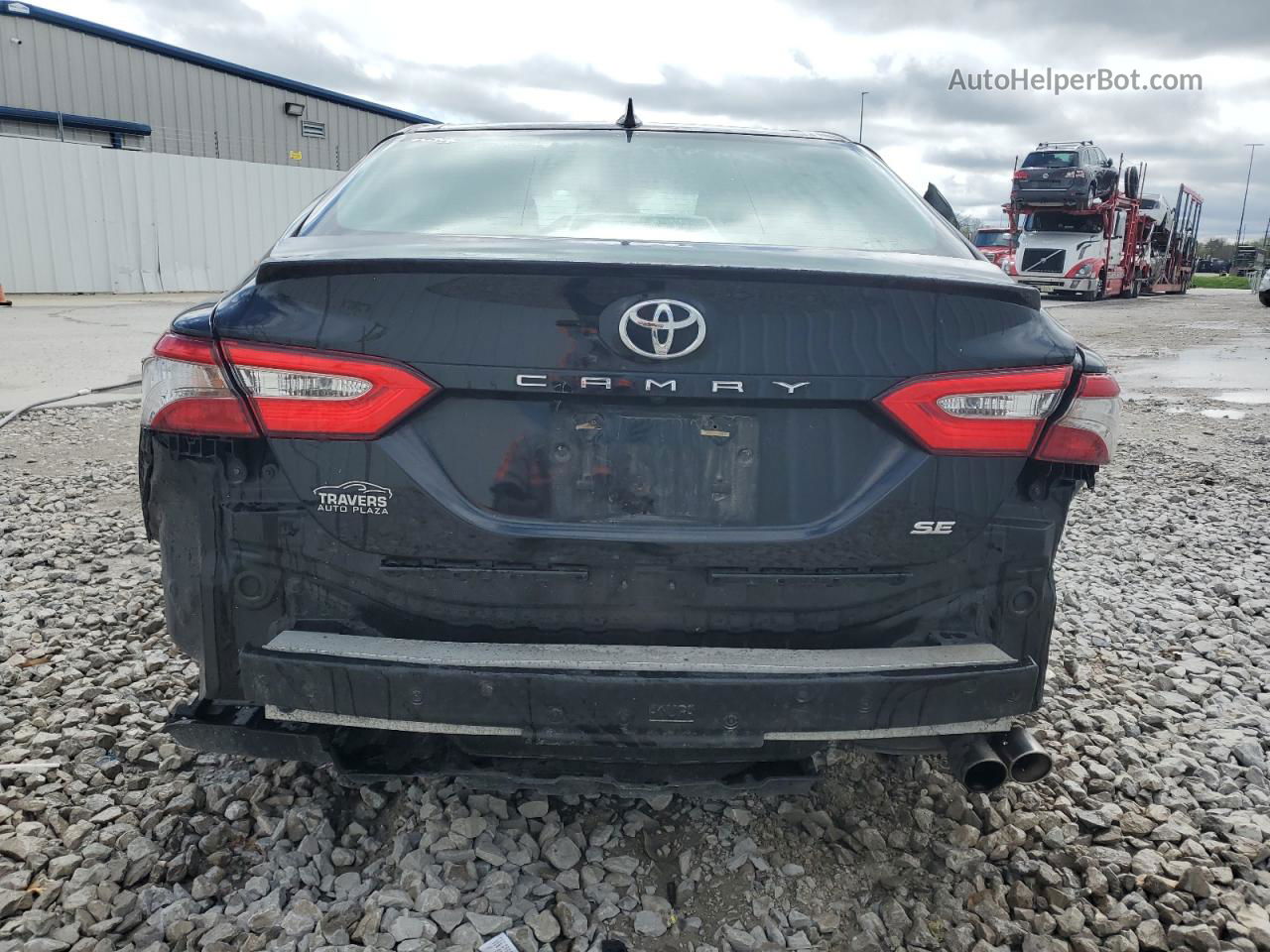 2019 Toyota Camry L Black vin: 4T1B11HK5KU726400