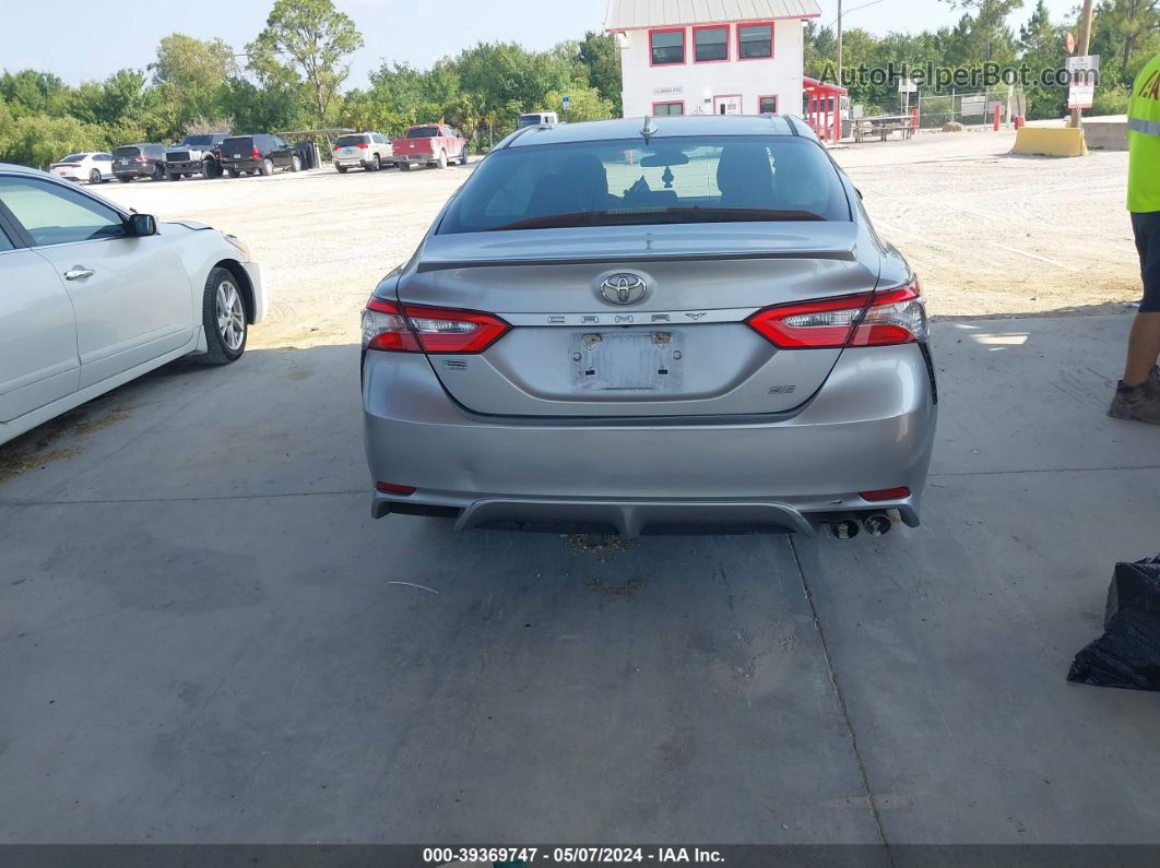 2019 Toyota Camry Se Silver vin: 4T1B11HK5KU740524