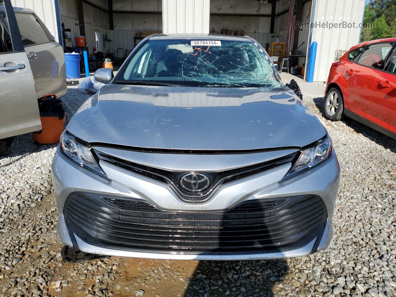 2019 Toyota Camry L Silver vin: 4T1B11HK5KU783597