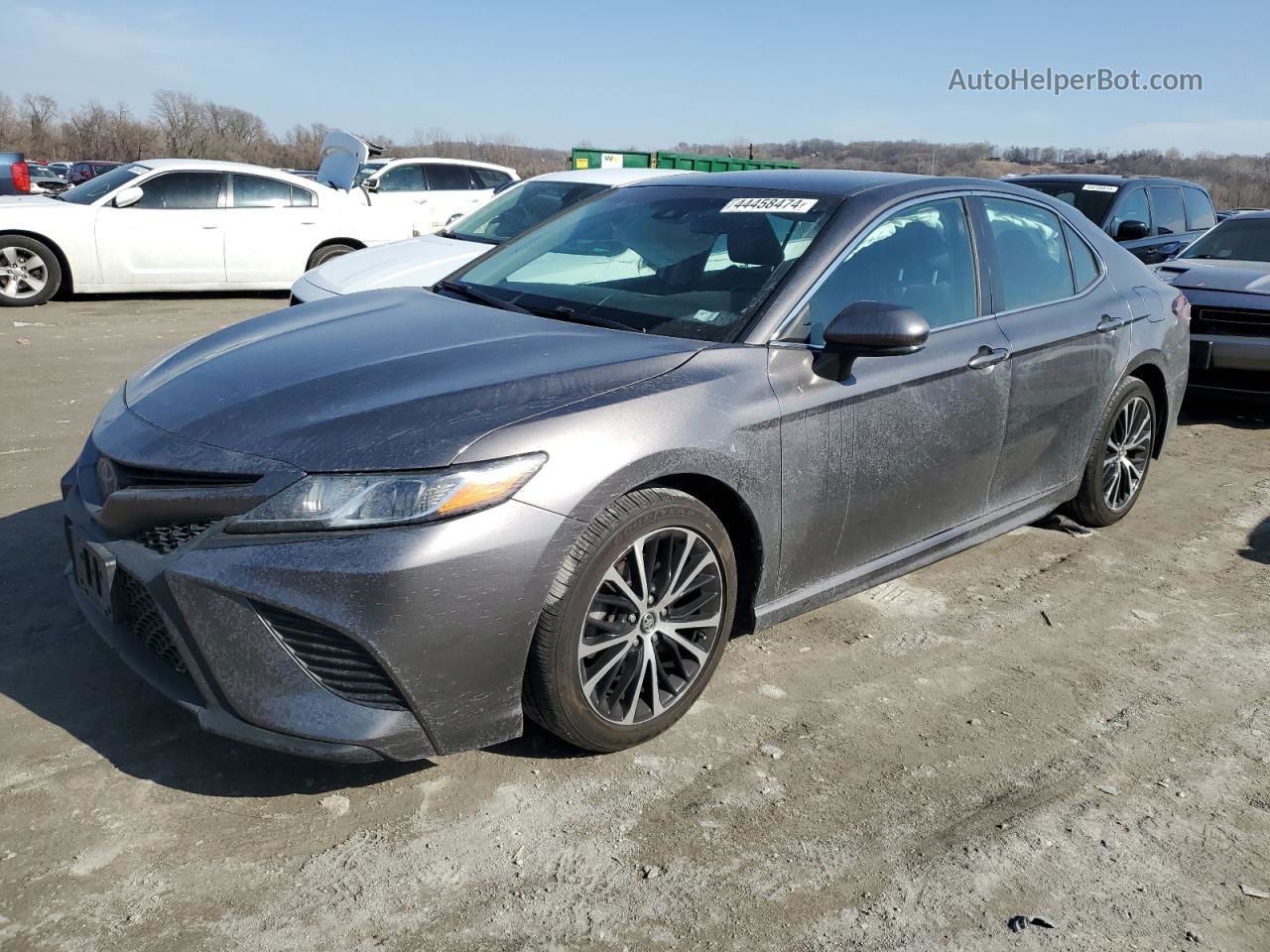 2019 Toyota Camry L Gray vin: 4T1B11HK5KU792249