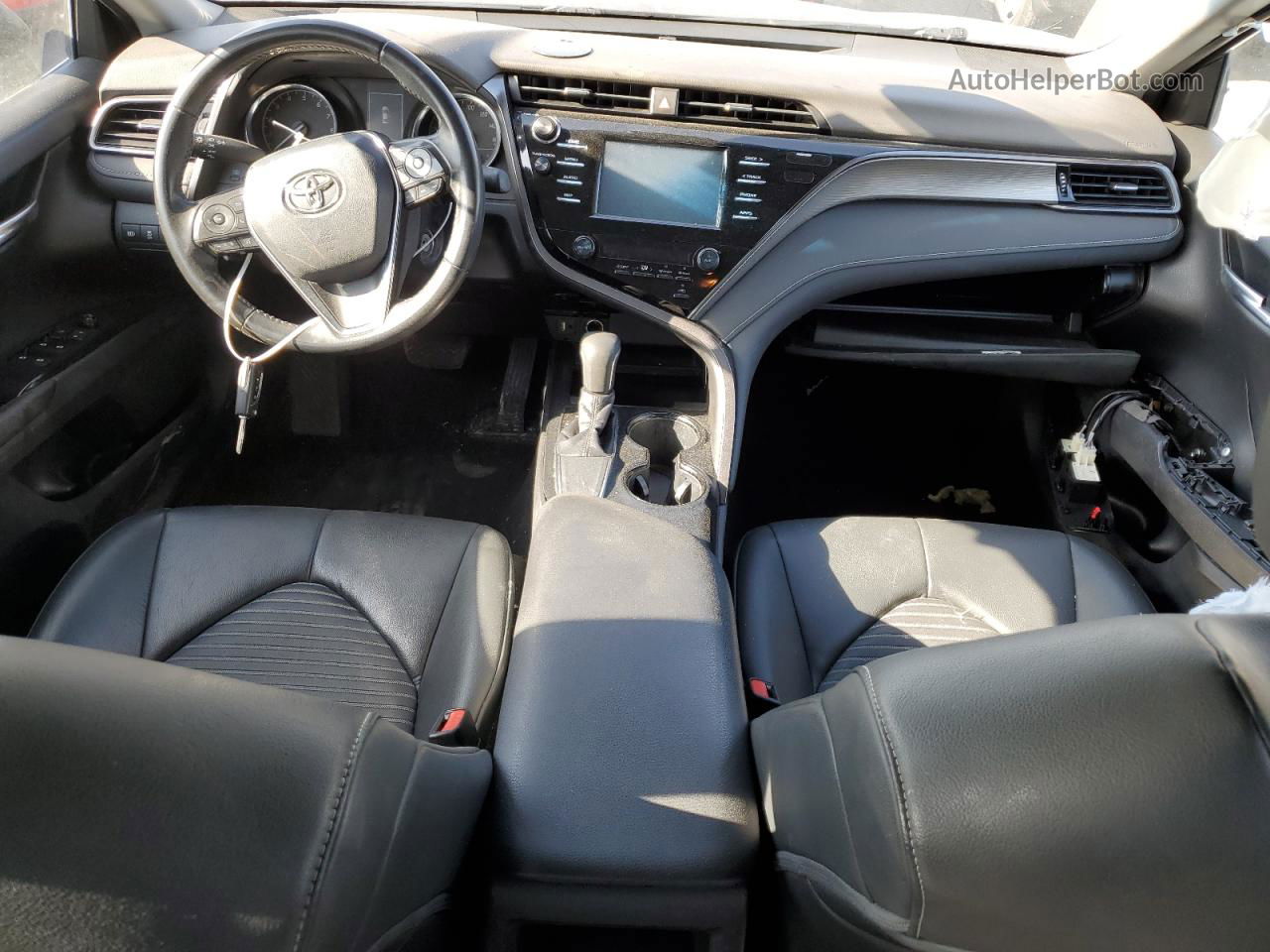 2019 Toyota Camry L Серый vin: 4T1B11HK5KU792249