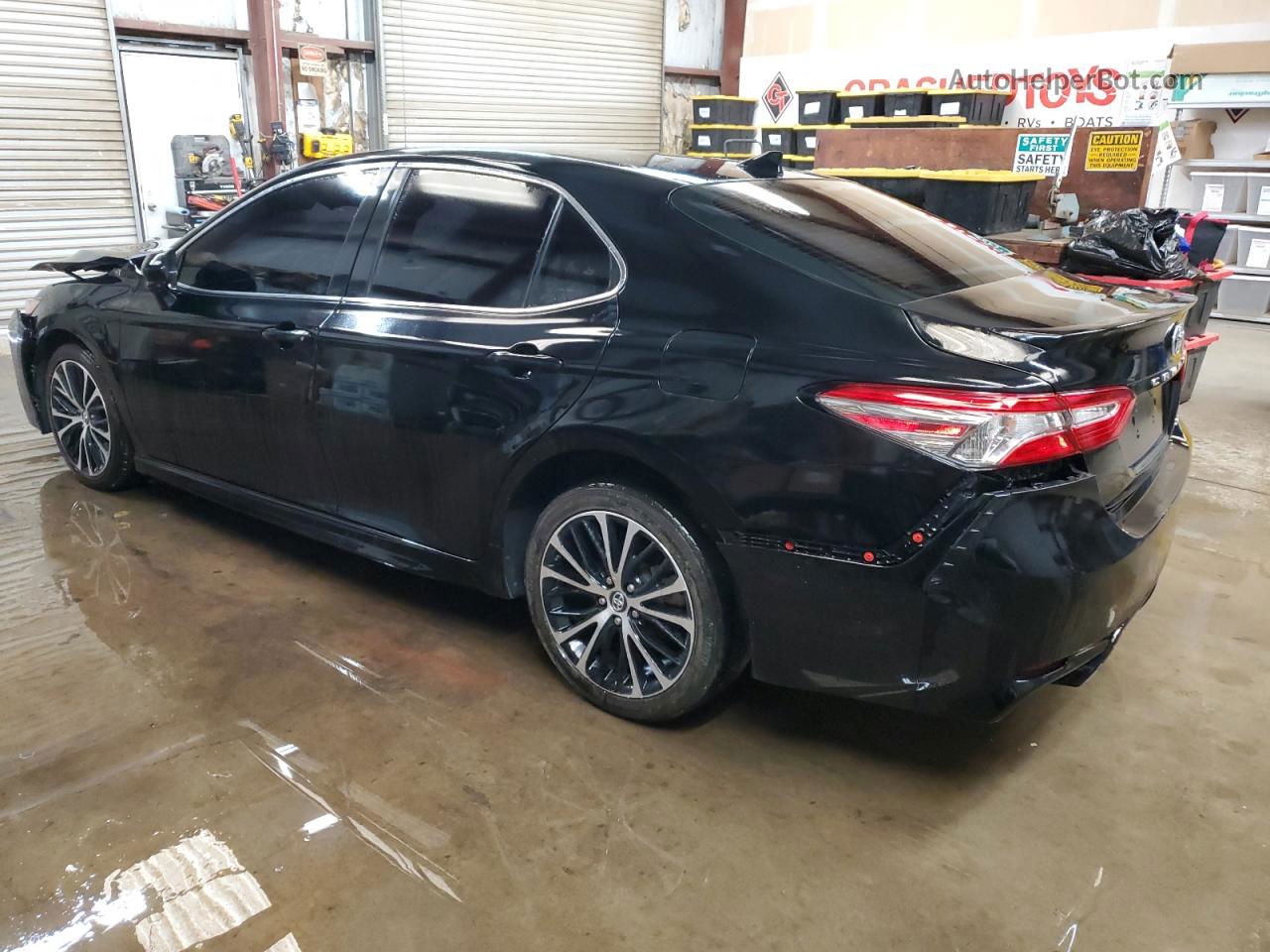 2019 Toyota Camry L Black vin: 4T1B11HK5KU794809