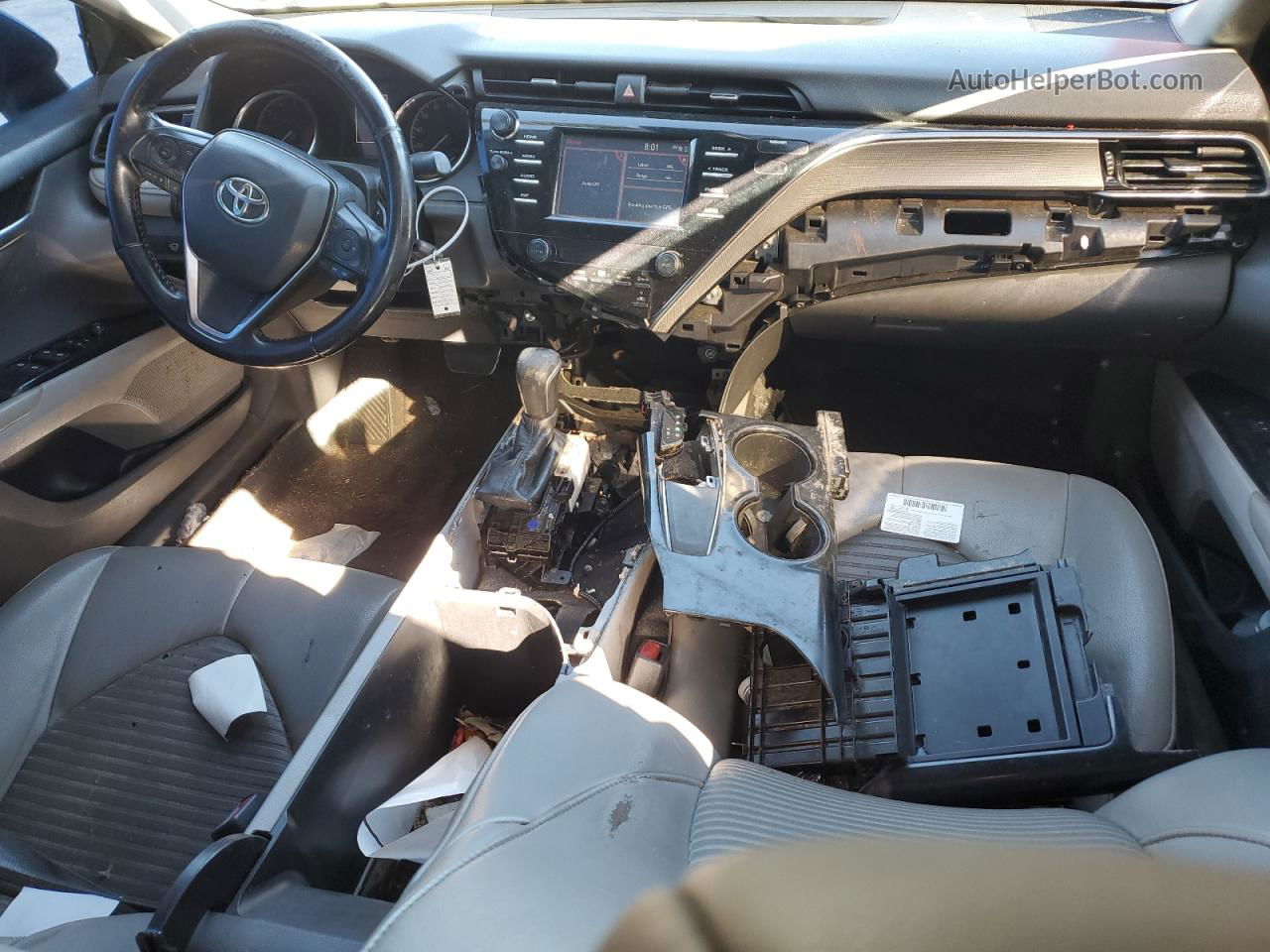 2019 Toyota Camry L Черный vin: 4T1B11HK5KU813357