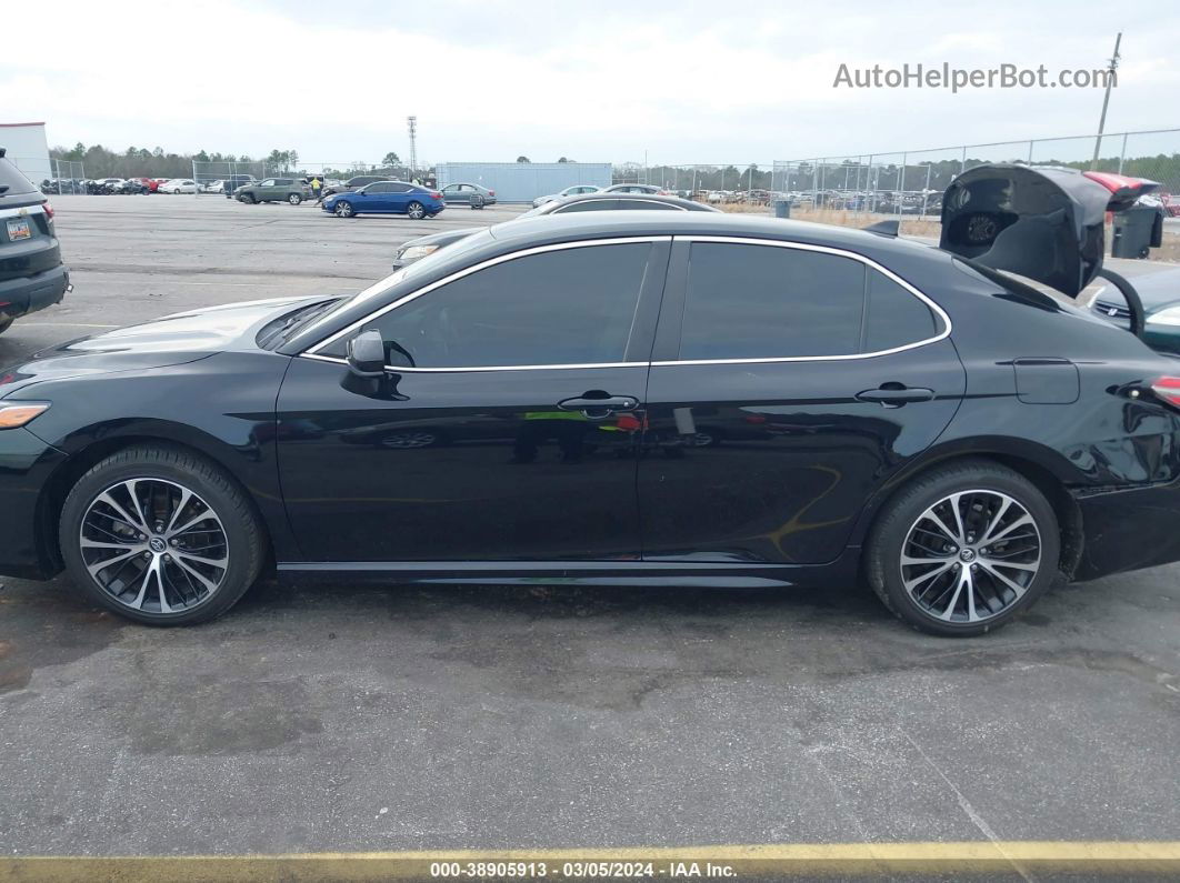 2019 Toyota Camry Se Черный vin: 4T1B11HK5KU835617