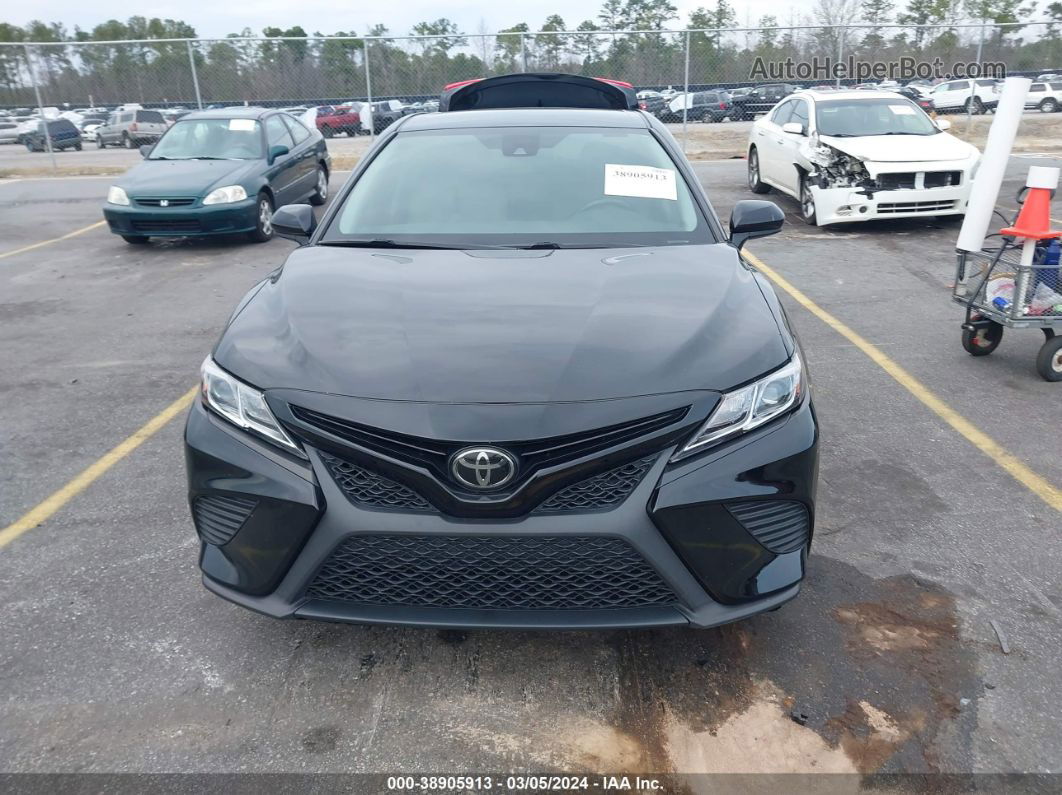 2019 Toyota Camry Se Черный vin: 4T1B11HK5KU835617