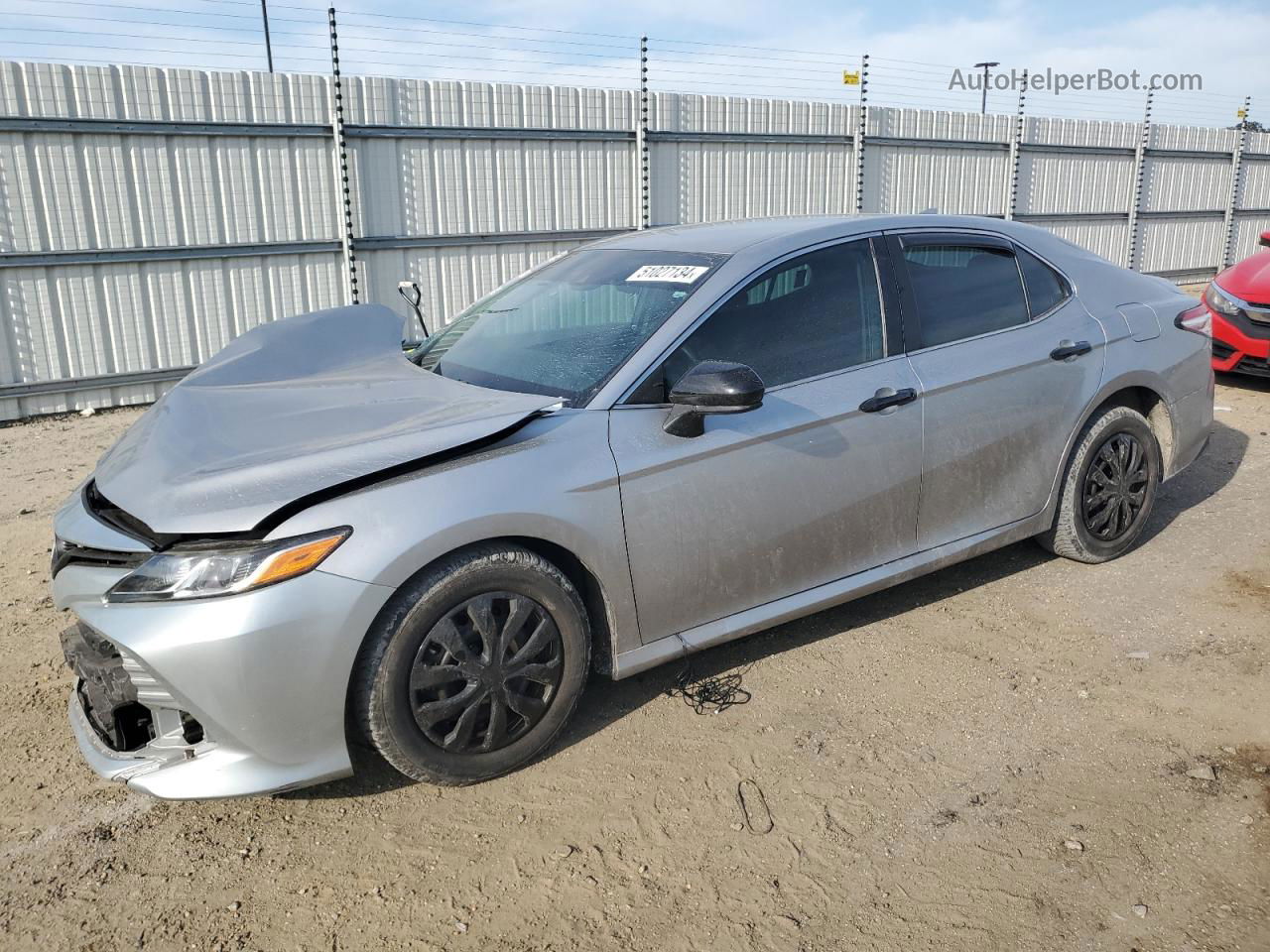 2019 Toyota Camry L Silver vin: 4T1B11HK5KU835858