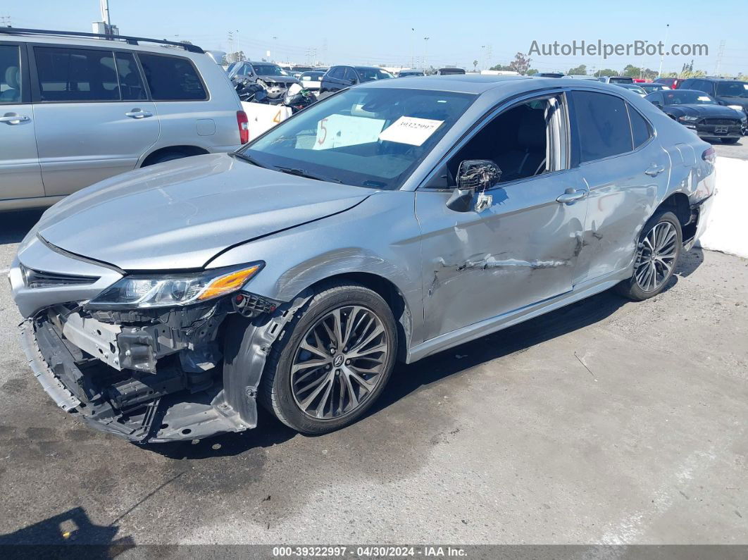 2019 Toyota Camry Se Silver vin: 4T1B11HK6KU198835