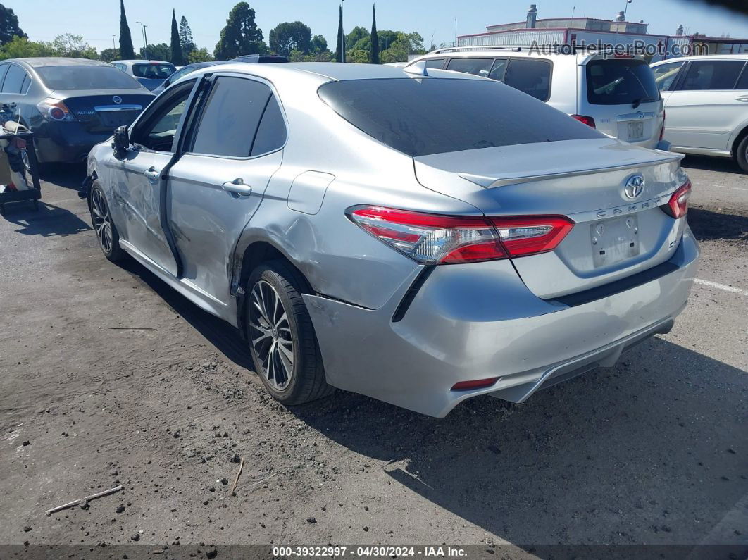 2019 Toyota Camry Se Silver vin: 4T1B11HK6KU198835