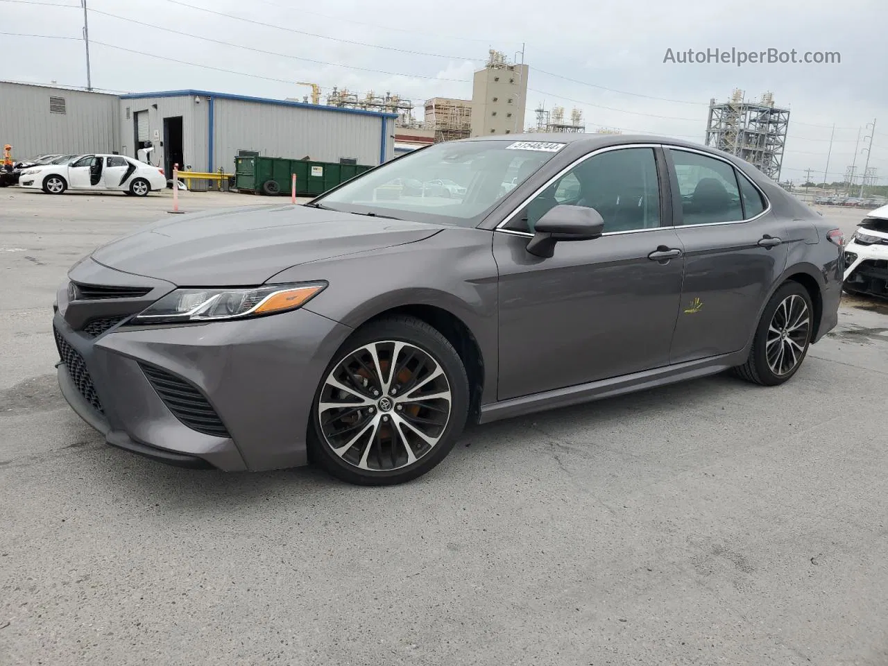 2019 Toyota Camry L Серый vin: 4T1B11HK6KU199645