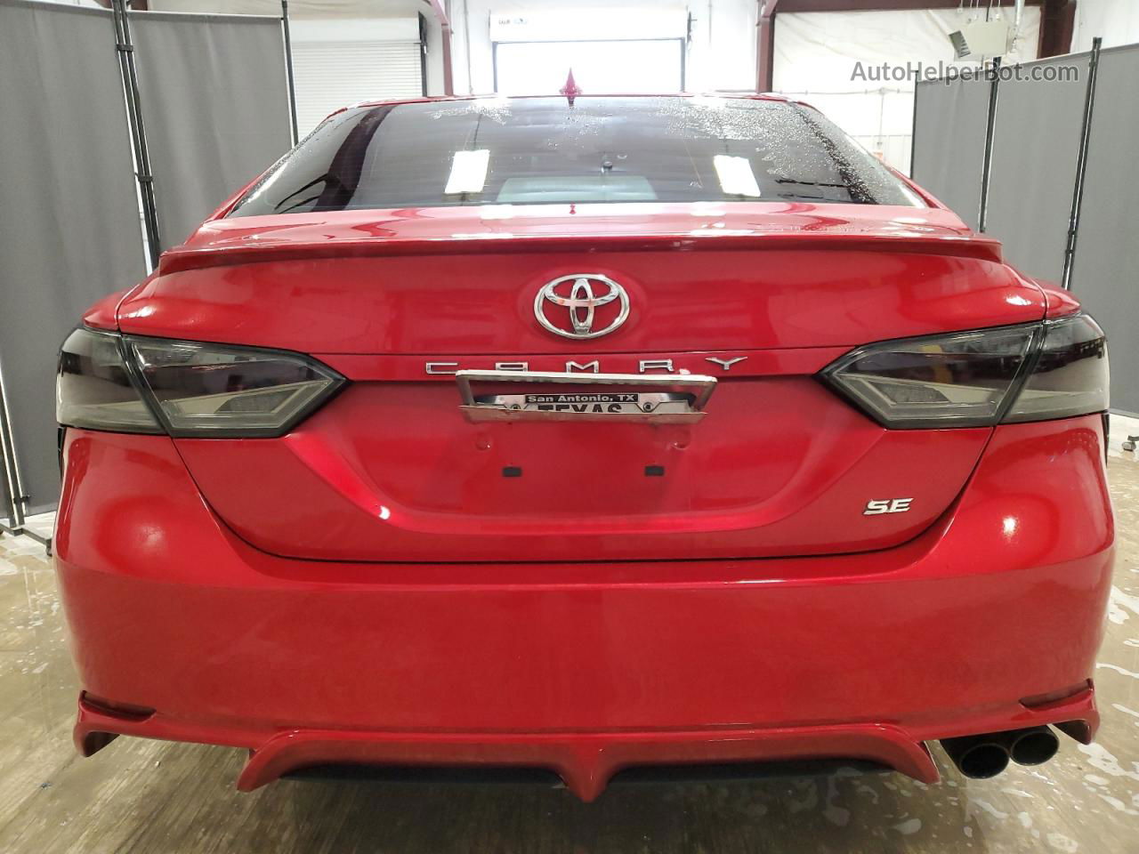 2019 Toyota Camry L Red vin: 4T1B11HK6KU206593