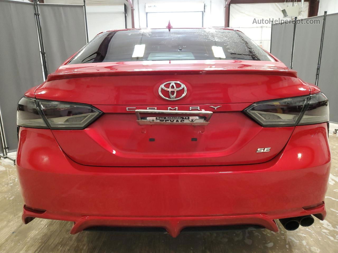 2019 Toyota Camry L Красный vin: 4T1B11HK6KU206593