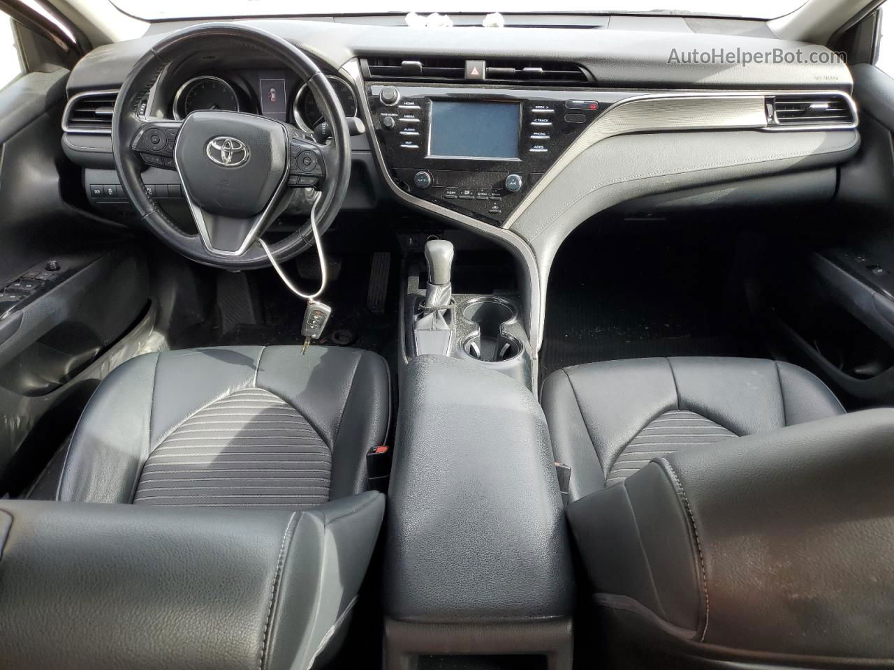 2019 Toyota Camry L Charcoal vin: 4T1B11HK6KU209185