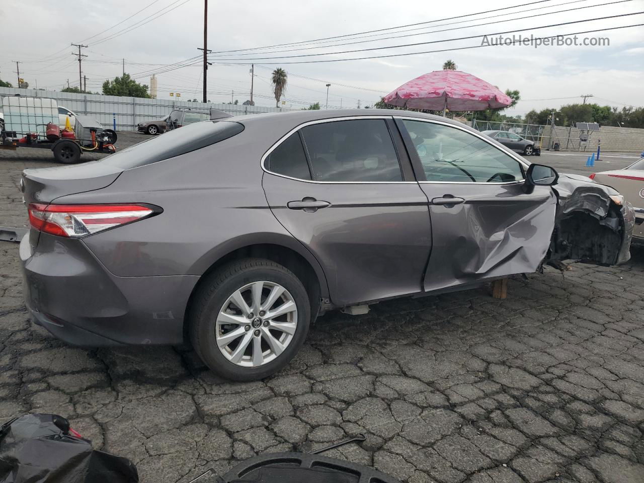 2019 Toyota Camry L Угольный vin: 4T1B11HK6KU209932