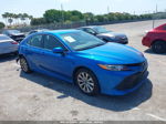 2019 Toyota Camry Le Синий vin: 4T1B11HK6KU261433