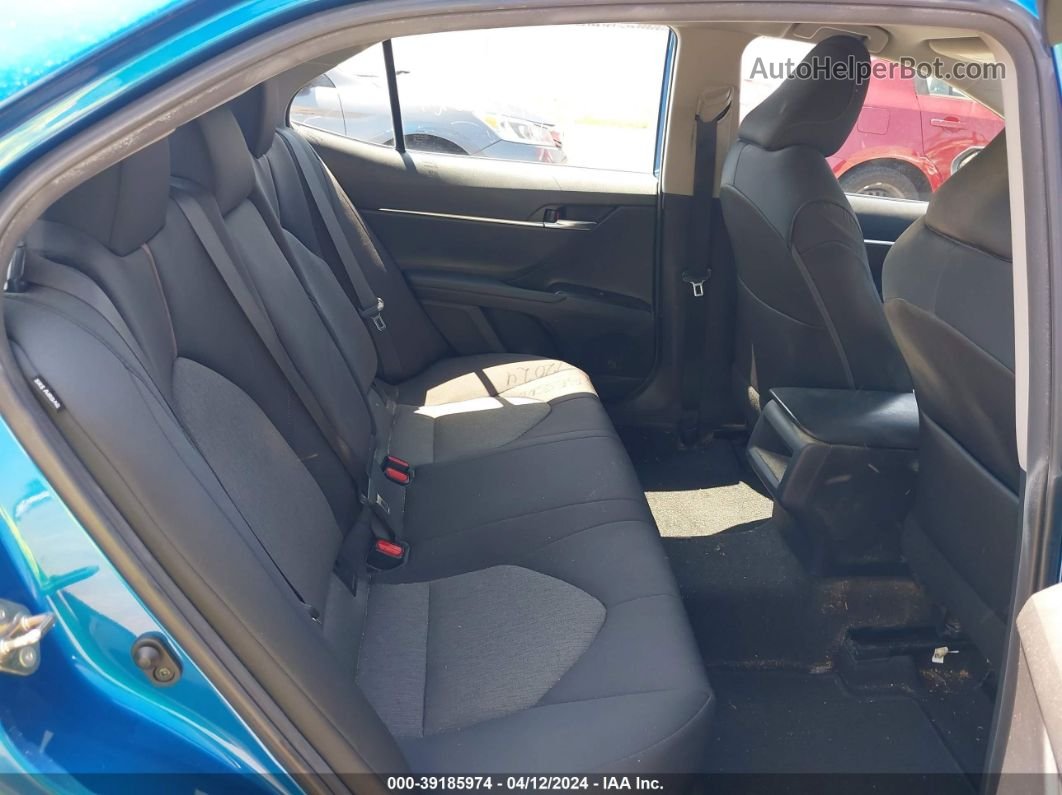 2019 Toyota Camry Le Синий vin: 4T1B11HK6KU261433