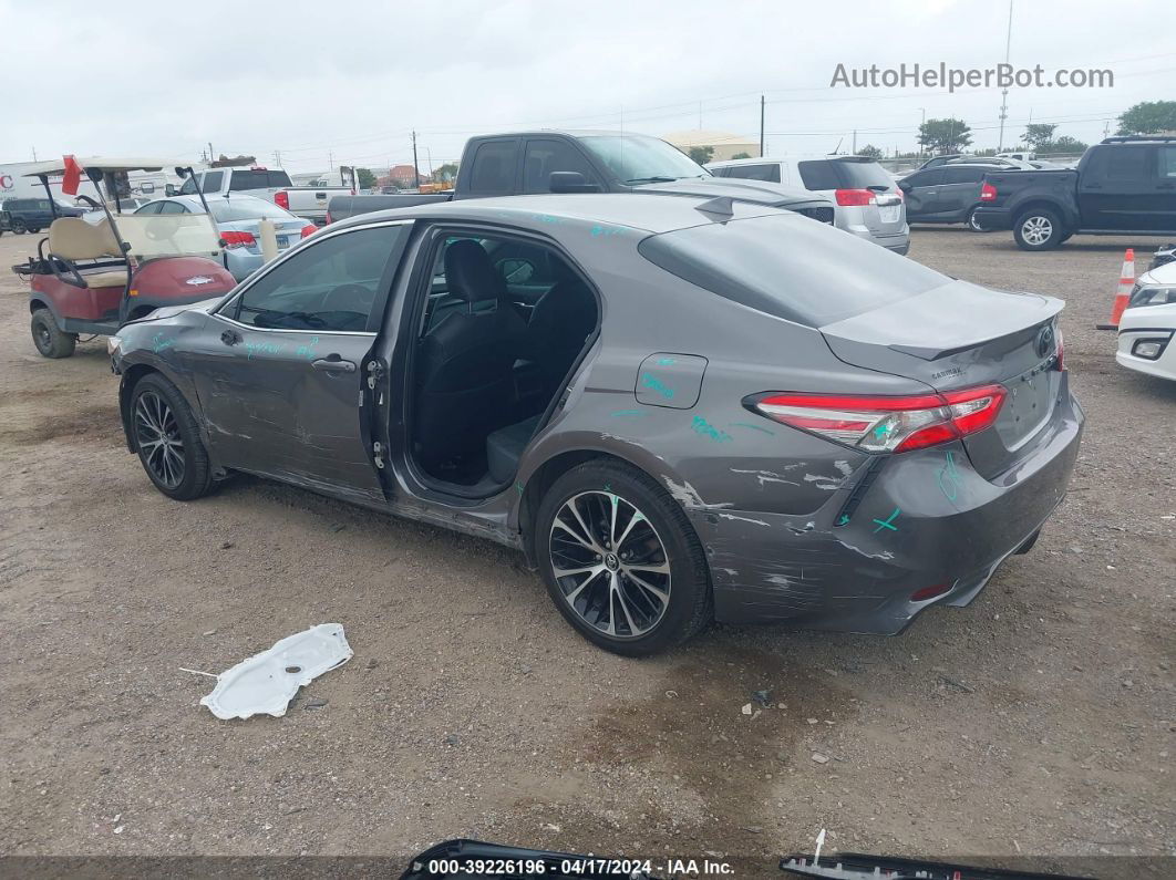 2019 Toyota Camry Se Gray vin: 4T1B11HK6KU294481