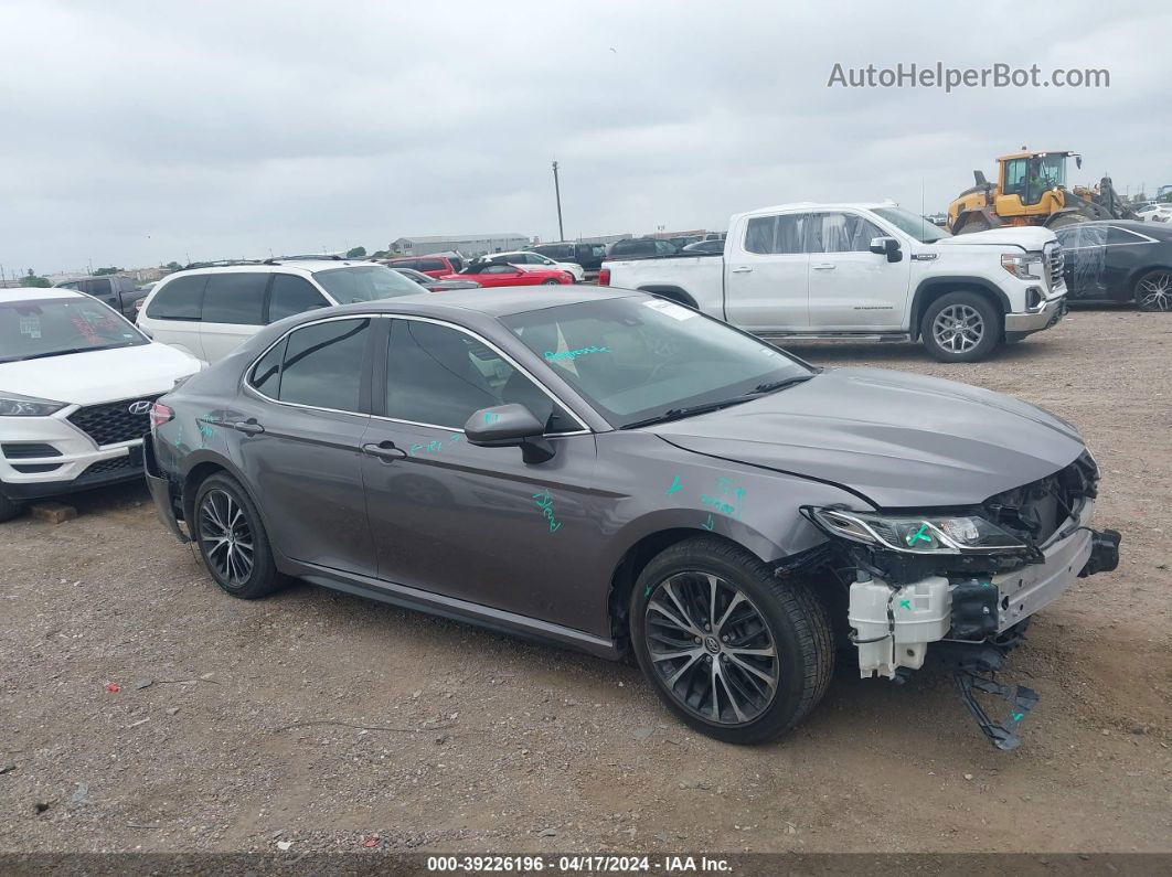 2019 Toyota Camry Se Gray vin: 4T1B11HK6KU294481