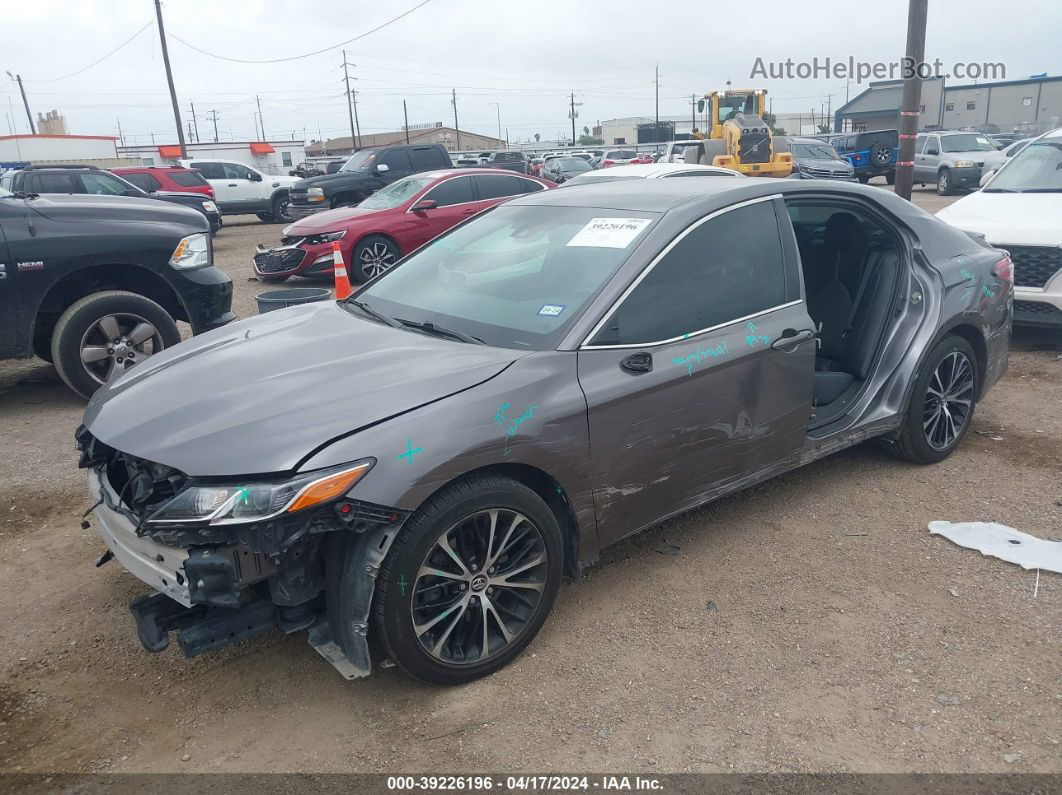 2019 Toyota Camry Se Gray vin: 4T1B11HK6KU294481