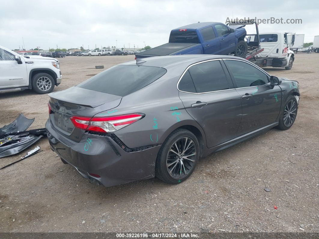 2019 Toyota Camry Se Gray vin: 4T1B11HK6KU294481